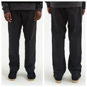 General Admission Pleated Front Pants Chinos Black Sz 28